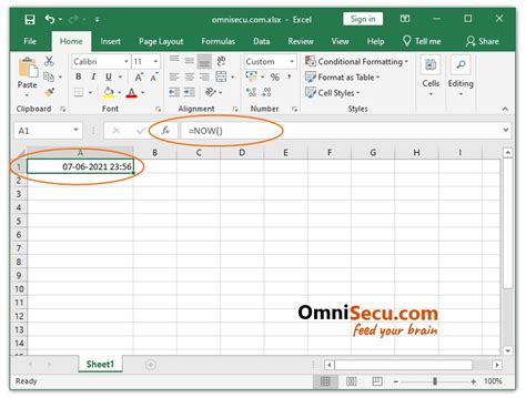 How To Insert Date And Time In Excel