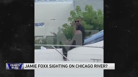 Video Captures Jamie Foxx On Chicago River In 1st Public Sighting Tmz Youtube
