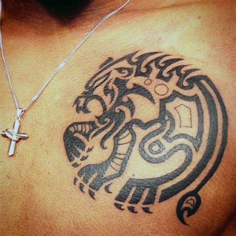 40 Tribal Lion Tattoo Designs For Men Mighty Feline Ink Ideas