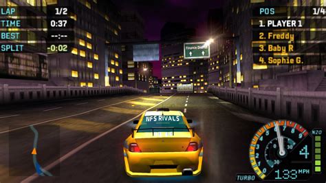 Unlike two previous need for speed versions, this version took the series in a different direction that it decided to eliminate the illegal race track, all the tracks in prostreet took place only on closed tracks. Need for Speed - Underground Rivals (USA) ISO