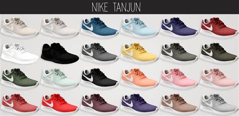Nike Tanjun Sneakers For The Sims 4 Spring4sims Sims 4