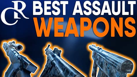 Battlefield 5 Best Assault Weapons Tutorialguide Battlefield V How