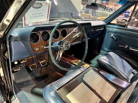 1966 Pontiac Gto 3 Speed Mcacn Interior Journal