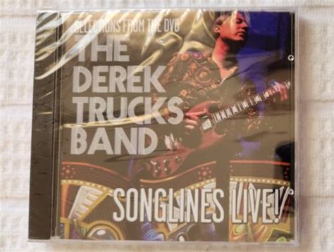 The Derek Trucks Band Songlines Live Factory Sealed Promo Cd Audio From Dvd Ebay