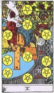 Check what the ten of pentacles card means in a tarot reading for you! Ten of Pentacles Tarot Card Meaning Explained HERE!