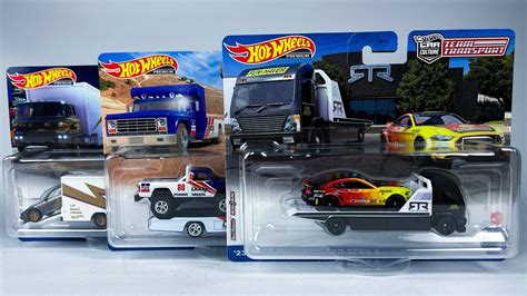 Unboxing Hot Wheels 2023 Team Transport Mix A Youtube