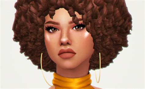 Curly Hair Sims 4 Cc Maxis Match Themelower