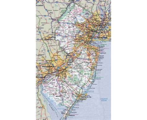 Maps Of New Jersey Collection Of Maps Of New Jersey State Usa