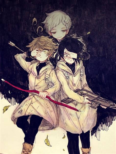 Pin By Натя Шин Шарова On The Promised Neverland Neverland Anime Neverland Art