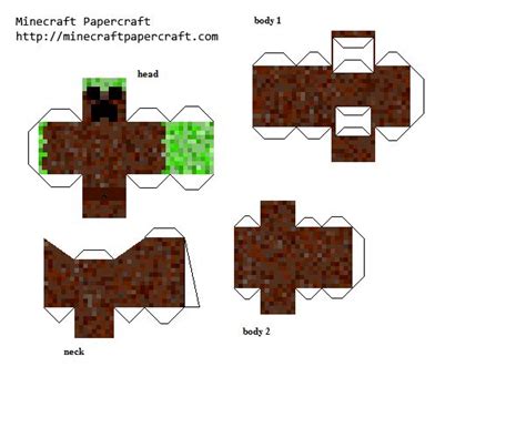 Papercraft Elemental Mutant Creepers In 2021 Paper Crafts Minecraft