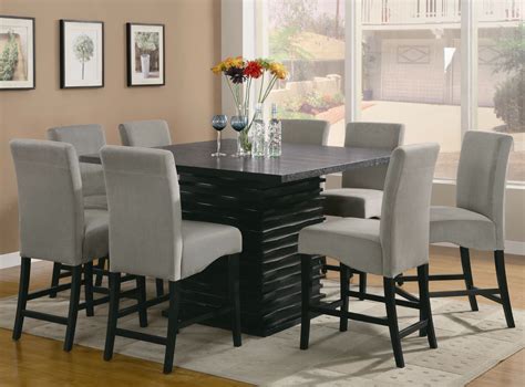 8 Seat Counter Height Dining Set Best Dining Sets For Small Spaces