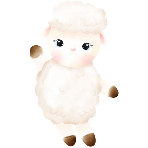 Cute Sheep Illustration 16733732 Png