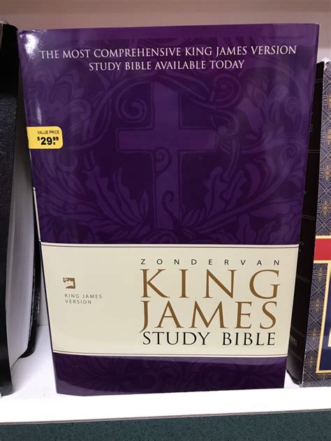 King James Version Study Bibles Ready For School And Bible Study