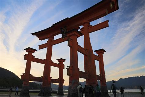 O Torii Grand Torii Gate Itsukushima Shrine Miyajima Isl Flickr