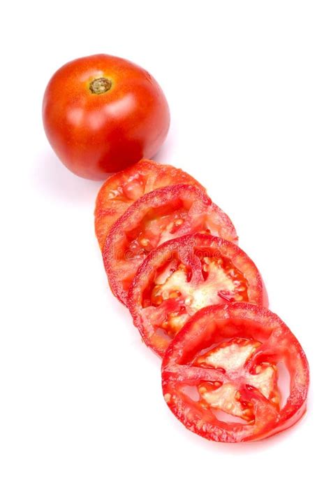 Tomate Und Scheiben Stockbild Bild Von Teil Kapitel 32463157