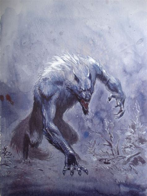 Loup Garou By Jean Baptiste Andreae Werewolf Art Werewolf Vampires