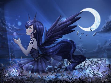 Pick one of the five, you can see all of them in 5th photo. Wallpaper Princess Luna, My Little Pony, Anime Style ...