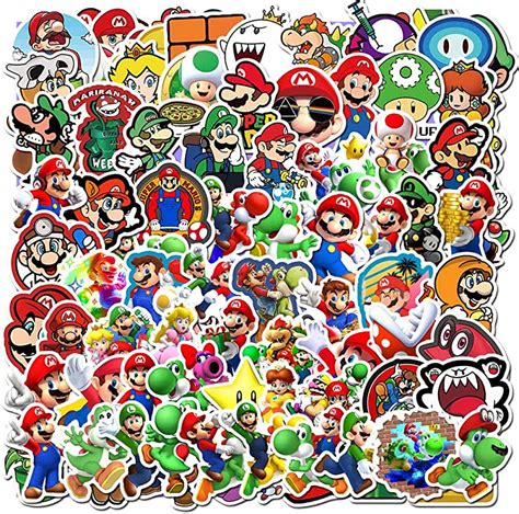 Uk Mario Stickers