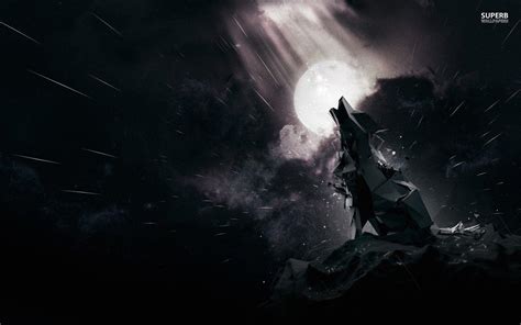 Howling Wolf Wallpapers Wallpaper Cave