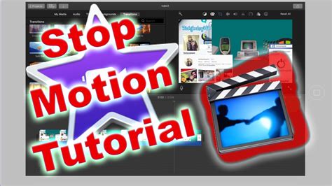 How To Do Stop Motion Video In Imovie On Ipadiphone Youtube