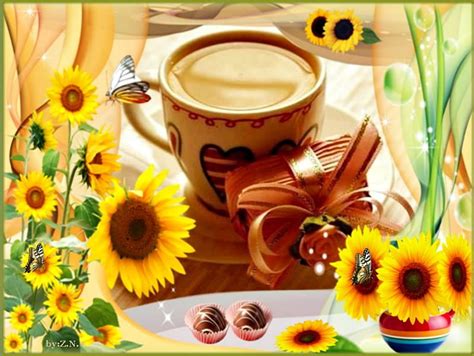 1920x1080px 1080p Free Download Good Morning Candy Coffee