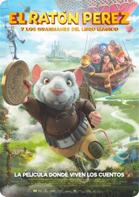 → El ratón Perez 2 Los guardianes del libro mágico, poster latino