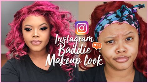 Instagram Baddie Makeup Look Eyebrow Routine Update