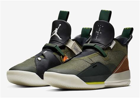 Heres An Official Look At The Travis Scott X Air Jordan 33 The Source