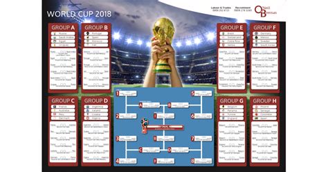Download Our Free World Cup 2018 Wall Planner Here Oneill And Brennan