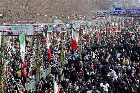 Iran Marks Anniversary Of Islamic Revolution Amid Protests