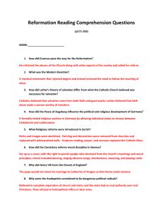 31 the protestant reformation worksheet answers