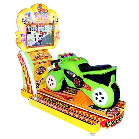 Motorcycle Arcade Game Motorbike Driving 22 Inches Simulator Biker Racing