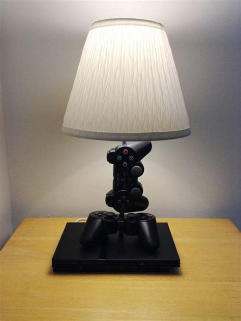 Playstation 2 Desk Lamp Console And Controller Sculpture Etsy Desk