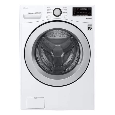 Lg Electronics 52 Cu Ft Smart Front Load Washer With Ultra Large