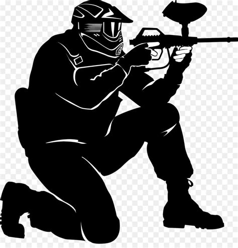 Pro Paintball Shop Silhouette Paintball Guns Stencil Paintball Png