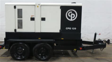 Used Ingersoll Rand Cpg 120 Rental Grade Diesel Generator 2051 Hrs