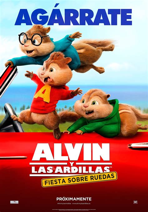Alvin y las ardillas Fiesta sobre ruedas Película 2015 SensaCine