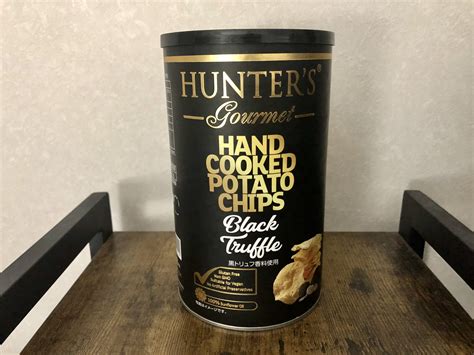 Snack Review Hunters Black Truffle Hand Cooked Potato Chips — As Seen In Japan