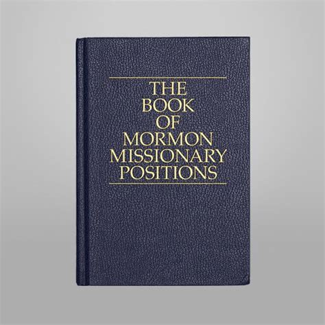 The Book Of Mormon Missionary Positions Shows Forbidden Gay Relations Within The Church
