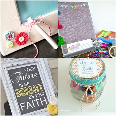 It's just the right size to hold her. DIY Graduation Gifts - Somewhat Simple
