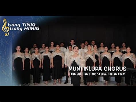 Ang Sugo Ng Diyos Sa Mga Huling Araw Muntinlupa Chorus Realtime Youtube Live View Counter