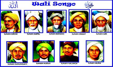 Wali Songo Nama Nama Asli Sunan Dan Sejarahnya Lengkap Reverasite