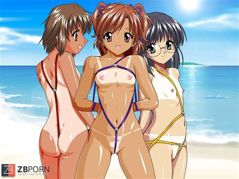 Anime Sling Bathing Suits Zb Porn