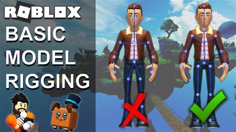 Roblox Basic Model Rigging Tutorial Roblox Studio Youtube