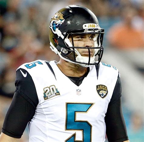 Blake Bortles To Play Quarter With Starters Against Lions Rnfl