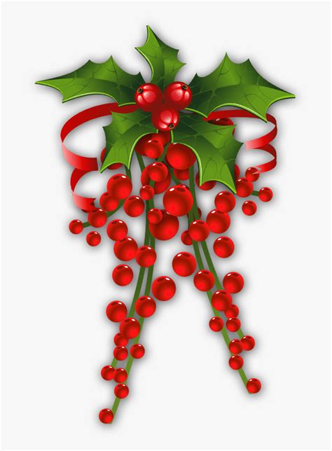Christmas Mistletoe Transparent Hd Png Download Kindpng