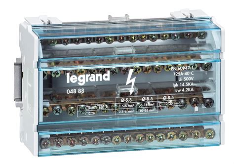 Legrand 004888 Modular Spiller Block With Terminals 8 Modules 15