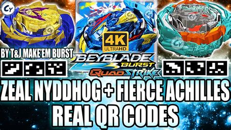 Zeal Nyddhog N Qr Code Fierce Achilles A Qr Code Beyblade Burst Quad
