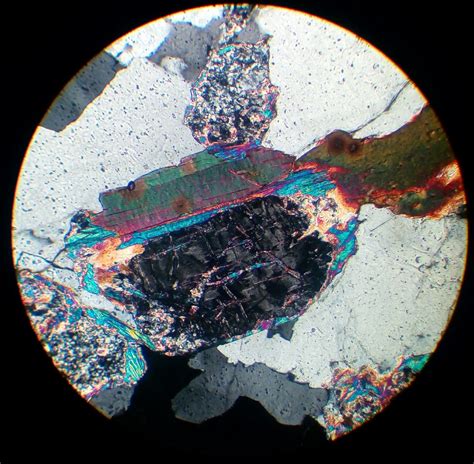 Cordierite Sericitization 30 µm Thin Section Xpl Flickr