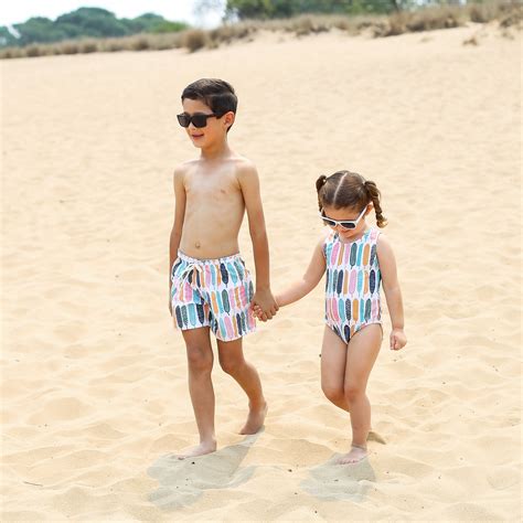 Brother Sister Swimsuits Siblings Swimsuits Matching Etsy Canada